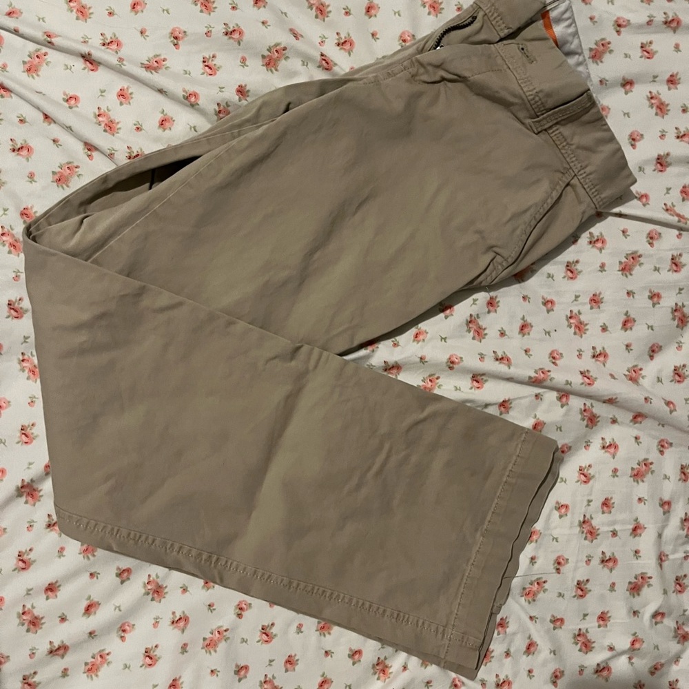 Bootcut kaki pants